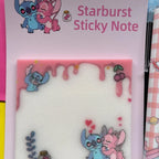 Glitter Transparent Sticky Note of Stitch
