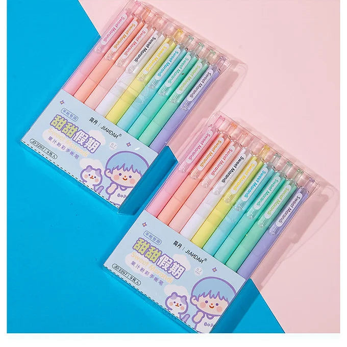 Sweet Morandi Pen Set Of 10