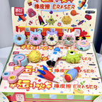 Blind Train Box Eraser