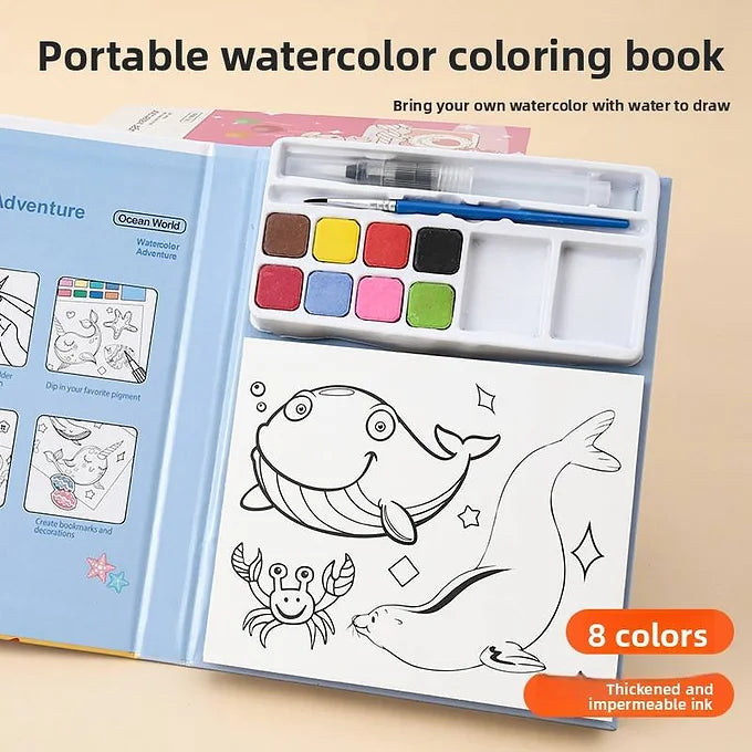 Vibrant Watercolor Paint Kit