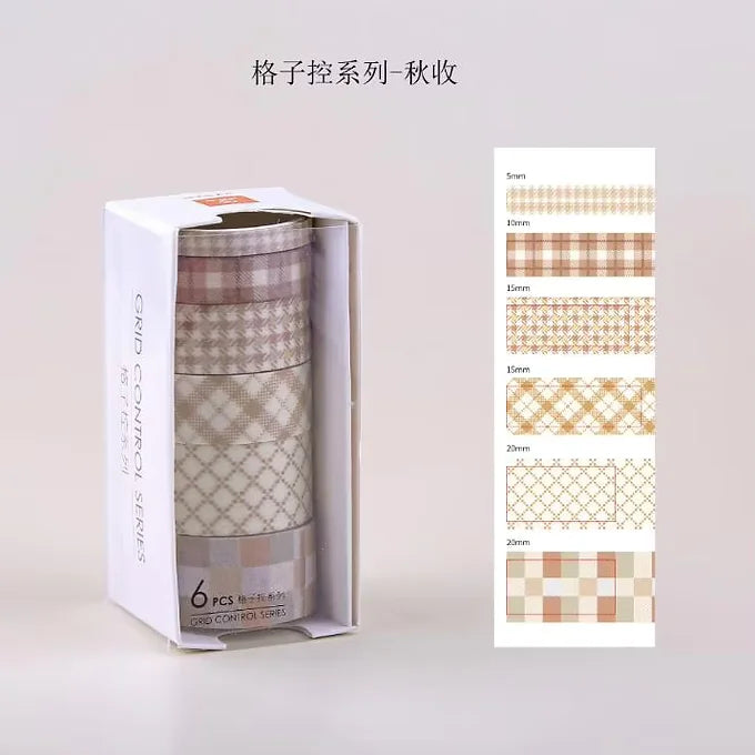 Washi Tape (Set Of 6)